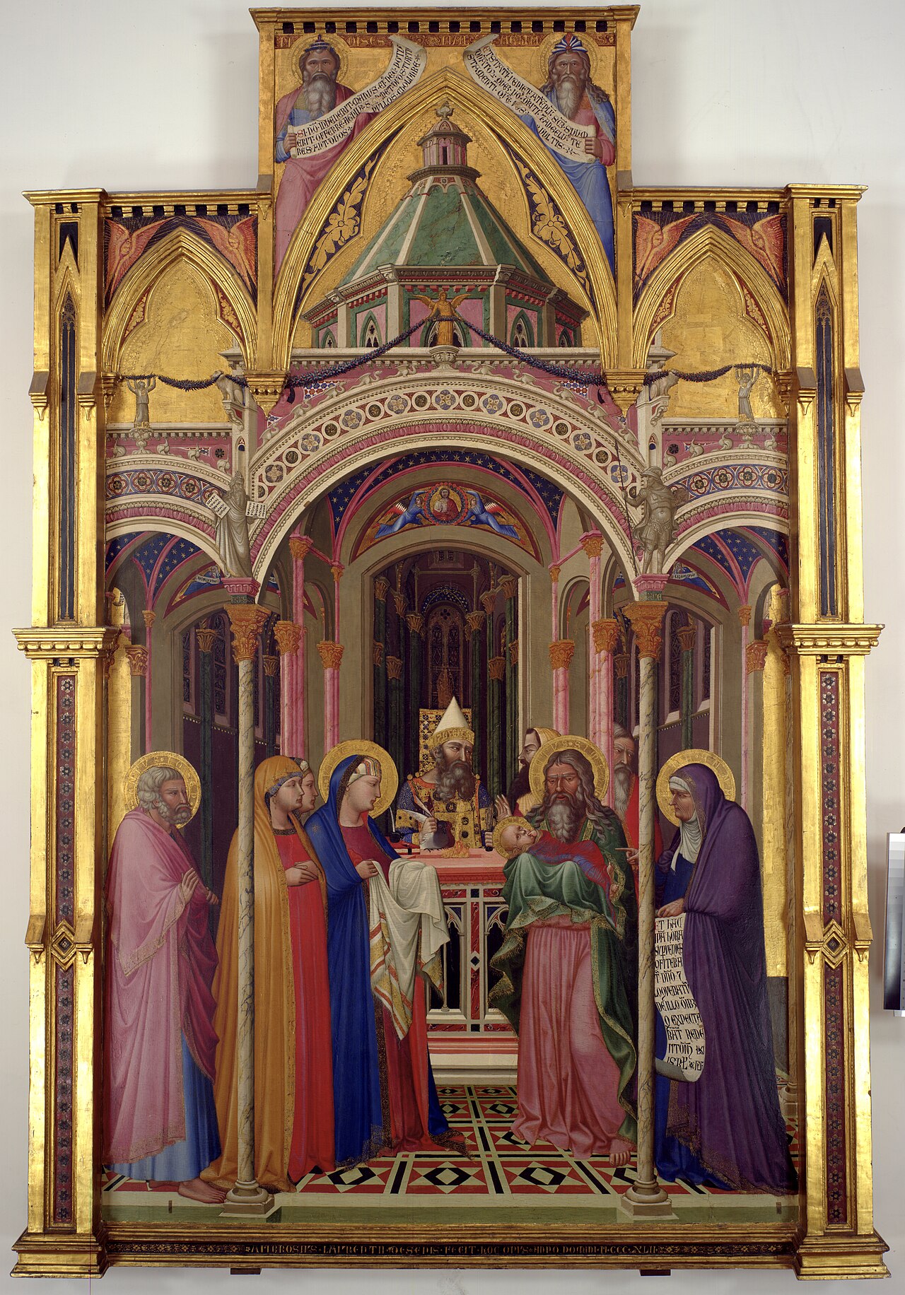 Painting of the Presentation in the Temple