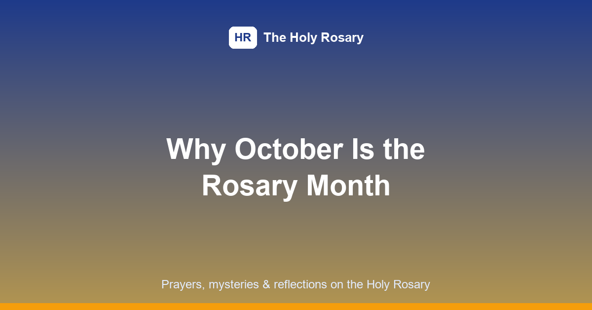 month of the rosary featured image